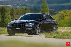 bmw 7 series upgraded with some gorgeous vossen wheels bmw 7 series bmw vossen