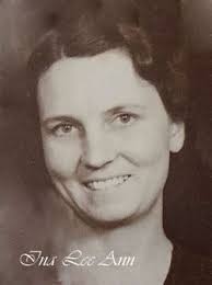 Ina Lee Ann Pickering Rhodes (1913-1967)