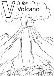 Maybe you would like to learn more about one of these? V Is For Volcano Coloring Pages V Is For Volcano V Coloring Pages Abc Coloring Pages