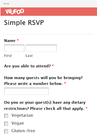 This tutorial will help you learn how to use google forms by building an rsvp. Online Invitation Templates Wufoo