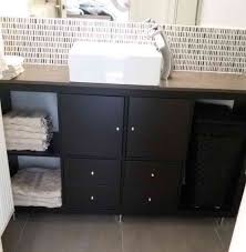 Kallax Bathroom Vanity For Small Bathroom Ikea Hackers Muebles De Bano Muebles Ikea