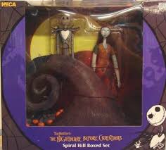 Is the 2017 toy of the year and people's choice award winner Nightmare Before Christmas Neca Spiral Hill Jack Sally Boxed Set