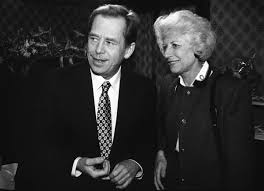 (born 11.7.1933, prague, died 27.1.1996, prague). Olga Havlova And Vaclav Havel Ondrej Nemec Google Arts Culture