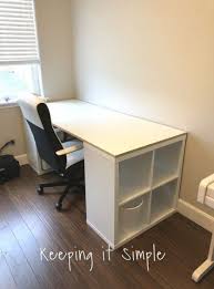 22 Beste Ideen Fur Diy Desk Redo Ikea Hacks Beste Desk Diy Fur Hacks Ideen Ikea R Diy Computer Desk Diy Storage Desk Kallax Ikea
