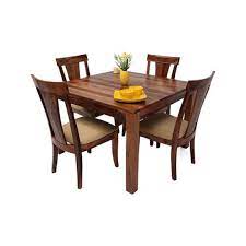 You can go for a glass 4 seater dining table set to jazz up your dining room with a classy look. Dining Table Online India 4 Seater Set Wooden Made Low Price Gorevizon