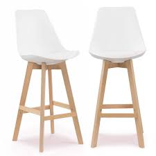 Légers et design, ils conviendront parfaitement pour plusieurs utilisations. 5 Lot De 2 Tabourets De Bar Scandinave Blanc Gala Tabouret Gala Blanc