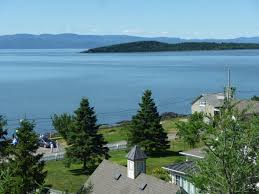 Vue Sur Le Fleuve St Laurent Quebec Natural Landmarks Canada