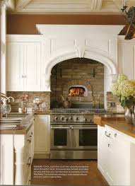 Little Inspirations Glamourustic Kitchens Home Kitchens Wood Fired Oven Brick And Wood