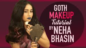 neha bhasin s goth makeup tutorial on vimeo