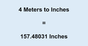 To convert directly between meters and feet or meters and inches (plus many other units of length, distance and height), please use the length and distance converter. 4 Meters To What Is 4 Meters In Inches