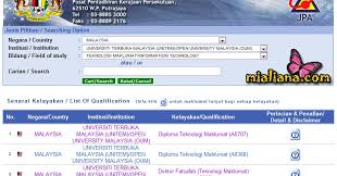 Permohonan pemberian bantuan mengurus jenazah (bmj). Semak Pengiktirafan Kelayakan Qualification Accreditation Di Jabatan Perkhidmatan Awam Jpa Secara Online Mia Liana