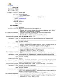 Download and use this free cover letter template for your business. Example Europass Cv Volunteering Non Governmental Organization