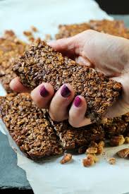 Chocolate Pecan Granola Bars
