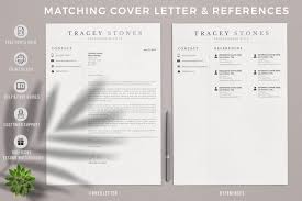 Writing a cover letter is essential when applying for jobs. 1 2 And 3 Page Easy Resume Template And Matching Cover Letter By Hiredds Thehungryjpeg Com