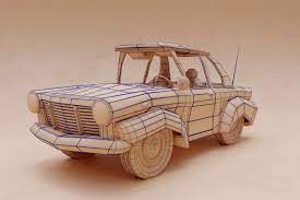 3d Stylized Car Model Turbosquid 1337239 Car Model Car Stylized