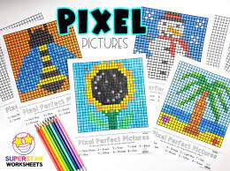 Check spelling or type a new query. Pixel Coloring Pages Superstar Worksheets