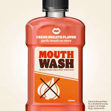 Burger King Mouthwash On Deck For All Your Garlic Bacon King Desires Hotbreathsummer Facebook