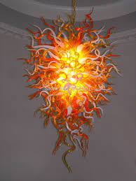 Our custom colorselect chandeliers, with vibrant colors, hand blown shapes, and unique glass ceiling art is the perfect way to make a statement. Free Shipping Simple Design Villa Hall Light Hand Blown Glass Chandelier Light Weight Reading Glasses Light Bankslight Pillar Aliexpress