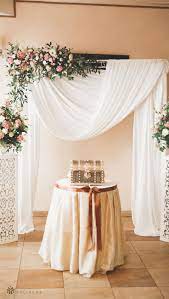Chiffon Fabric Bolt 58 X 10 Yards White Wedding Drapery Backdrop Diy Wedding Drapery Wedding Drapery