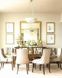 Amazing gallery of interior design and decorating ideas of mirror over buffet in dining rooms by elite interior designers. Dining Room Interior Design Mirror Wall Ideas Novocom Top