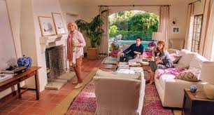 Wnetrza Z Filmu Wszyscy Moi Mezczyzni Home Again Home Theater Seating Reese Witherspoon House