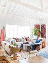 How To Get The Boho Beach Look In 5 Easy Steps Kathy Kuo Home Bohemian Living Room Decor Chic Living Room Decor Chic Living Room