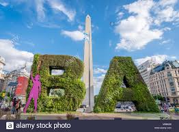 It is a landmark in the city and a must see. Die Obelisco In Avenida 9 De Julio In Buenos Aires Argentinien Stockfotografie Alamy