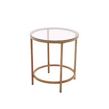 Yes, it's got to be both useful and unobtrusive, but above all it's those looks that make a great table. Paldin Vintage Coffee Table Gold Finish Frame Round Glass Top Side Table Living Room 50cm Buy Online In Angola At Angola Desertcart Com Productid 138520206