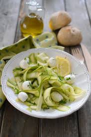 Salade De Tagliatelles De Courgettes A La Menthe