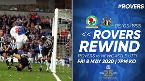 Nwot 1995/96 blackburn rovers away l jersey asics red. Roversrewind Rovers Vs Newcastle United 08 05 1995 Youtube