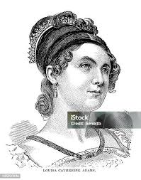 Dolly Payne Adams Stock Illustration