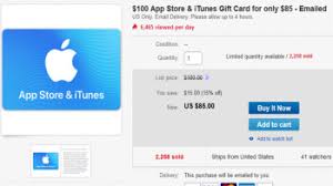 $100 united states (us) itunes card. Buy A 100 Apple App Store And Itunes Gift Card For 85 And Save 15 Phonearena
