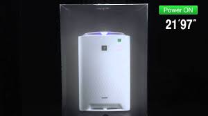 Airpurifier/humidifier with plasmacluster ion technology. Smoke Vs Sharp Kc A50 Youtube