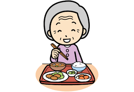 「介護　食事　イラスト」の画像検索結果