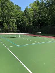 If you're just setting up one or two pickleball courts, this won't be a problem. Court Resurfacing Burlington Parks Recreation Waterfront