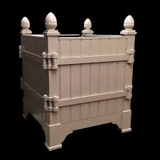 The main purpose of le notre's design of the versailles citrus planter was to enable ease of handling while relocating the citrus trees during the cold weather. Orangerie Versailles Style Aluminum And Composite Planter Box