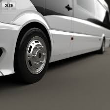 3d Model Of Mercedes Benz Sprinter Cuby City Line Long Bus 2016