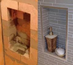 Shampoo nooks are typical in a lot of tiled showers and tub enclosures these days. The Definitive Shower Niche Planning Guide New For 2020