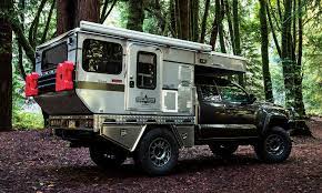 Size 15 to 23 feet (when opened]. Woolrich Pop Up Truck Campers Cool Material