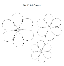 Free paper flower petal templates cricut Free 9 Beautiful Sample Flower Petal Templates In Pdf Psd Eps