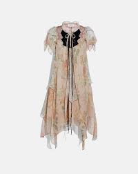 Coach Dresses Floral Evening Dresses Tiered Dress Dresses