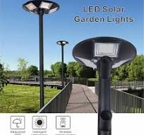100W Solar Garden Light Outdoor Solar Street Light UFO