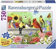 Maybe you would like to learn more about one of these? Amazon Com Ravensburger Bathing Birds 19937 750 Piece Large Pieces Jigsaw Puzzle For Adults Every Piece Is Unique Softclick Technology Means Pieces Fit Together Perfectly Multi 31 5 X 23 5 Toys Games