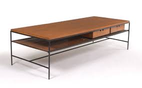 Paul mccobb 'planner group' coffee table, 1950s birch, painted iron. Paul Mccobb Planner Group Wrought Iron Coffee Table For Winchendon 02 18 17 Sold 914 5
