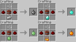 Minecraft Item Ideas Bombs By Redpanda7 On Deviantart Minecraft Crafting Recipes Minecraft Designs Minecraft Crafts