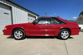 Image result for Bright Red 1991 Mustang