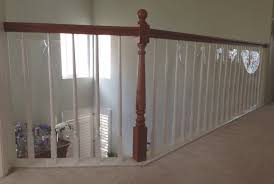 Installing stair handrails and balusters. Baby Safety For Stair Railings Banisters And Balusters Baby Safe Homes