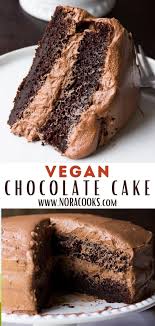 The Best Vegan Chocolate Cake Nora Cooks Vegan Chocolate Cake Recipe Vegan Cake Recipes Vegan Chocolate Cake
