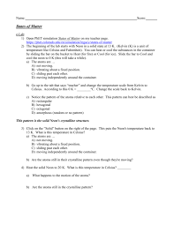 Savesave 11.7 states of matter phet lab answers for later. What Are The 13 States Of Matter