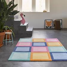 Kinderteppich Bunt Domino Day Smart Kids Domino Day Kinderteppiche Teppich Rosa